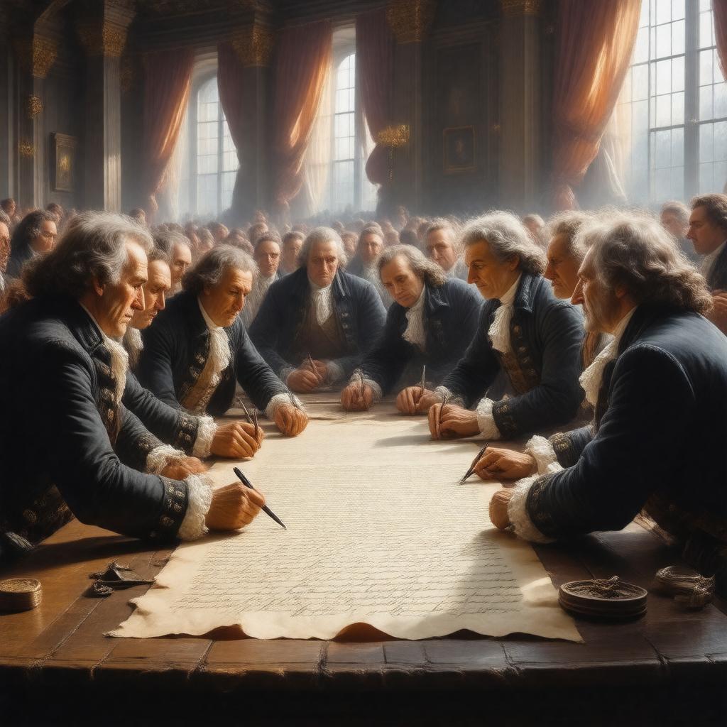Signing of the Declaration of Independence